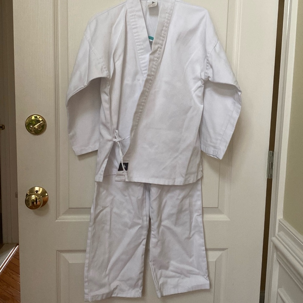 Karate Kid uniform and 6 belts